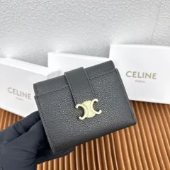 新品に近い?新型 CELINE セリーヌ ウォレット 折り財布 小銭入れ