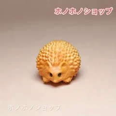 ハリネズミ 木製 置物