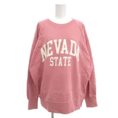 ジャーナルスタンダード レリューム JOURNAL STANDARD relume 23SS NEVADAロゴスウェット トレーナー 長袖 F ピンク 23070462800310 /NU