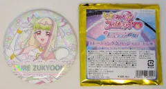 東映アニメーション キミとアイドルプリキュア♪展 キミと会える瞬間! トレーディング缶バッジVol.2 キュアズキューン(名前/口開け)