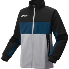 YONEX ヨネックス ユニニットウォームアップシャツ(フィットスタイル) テニス ＷＵＰニットジャケット 50184-275、(275)グレーモク