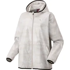 YONEX ヨネックス WOMEN 裏地付ウィンドウォーマーパーカー テニス ウォーマージャケットウィメ・ (78077-796)、グレージュ