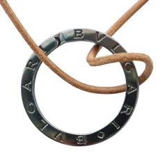 ブルガリ BVLGARI キーリングトップ ネックレス アクセサリー ペンダント ロゴ Silver925 シルバー色 ■GY11 /MQ ■OH