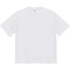 UnitedAthle ユナイテッドアスレ 9.1オンス マグナムウェイト ビッグシルエット Tシャツ カジュアル 半袖Ｔシャツ (441101-1)、ホワイト