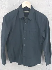 ◇ nano universe ナノユニバース 長袖 シャツ S ネイビー #  【1002799789363】