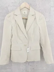 ◇ Kumikyoku 組曲 オンワード樫山 長袖 テーラード ジャケット 2 ベージュ *  【1002799778718】