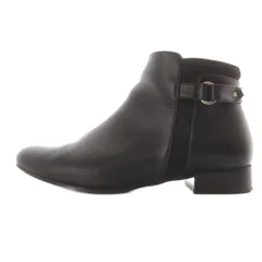 ルタロン Le Talon ショートブーツ レザー M 黒 ブラック