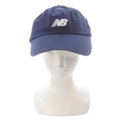 ニューバランス NEW BALANCE カーブドブリムNBキャップ 帽子 紺