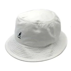 カンゴール KANGOL ウォッシュド バケット ハット バケハ WASHED BUCKET ホワイト 白 XL K4224HT 美品