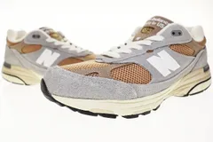 ニューバランス NEW BALANCE U993GG 28.5cm D ワイズ USA製 グレー ベージュ 【ブランド古着ベクトル】【中古】▲■250805