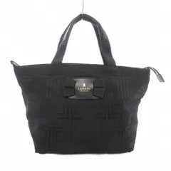ランバン LANVIN Collection ハンドバッグ ロゴ ジャガード 黒 ブラック /AEのサムネイル