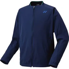YONEX ヨネックス ユニウォームアップシャツ(フィットスタイル) テニス ＷＵＰニットジャケット 50168-554、(554)ダークネイビー