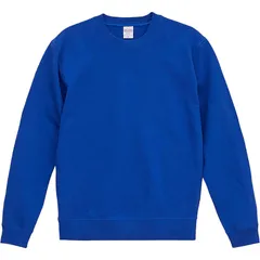 UNITEDATHLE ユナイテッドアスレ 10.0オンス クルーネックスウェット(裏パイル/アダルト) カジュアル スウェットジャケット (504401x-95)、マリンブルー