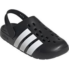 adidas アディダス アディレッタ クロッグ 2.0 / Adilette Clog 2.0 マルチスポーツ サンダル jq8058、ブラック/ホワイト/ブラック