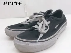 ◇ VANS ヴァンズ エラ ERA スニーカー シューズ 24.5㎝ ブラック レディース  【中古】 【1108300000740】