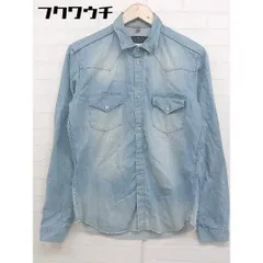 ◇ ◎ BEAUTY & YOUTH UNITED ARROWS インディゴ染め デニム調 長袖 シャツ サイズM インディゴ メンズ  【中古】 【1108270002256】