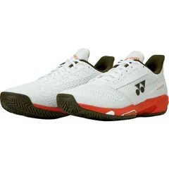 YONEX ヨネックス パワークッション アドアクセル ウィメン AC テニス オールコートレディース shtaala-386、ホワイト/オレンジ