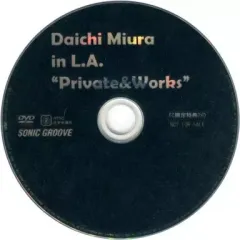 三浦大知⁄Daichi Miura in L.A. Private \u0026 Works⁄DVD 三浦大知