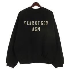 エフオージー エッセンシャルズ FOG ESSENTIALS タグ付き HEAVY FLEECE CREWNECK トレーナー スウェットプルオーバー 裏起毛 192HO246230F ブラック S