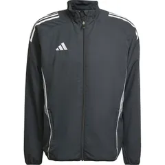 adidas アディダス ティロ 25 コンペティション プレゼンテーション ジャケット サッカー ウインドジャケット jsk22-iw0418、(IW0418)ブラック/グレー