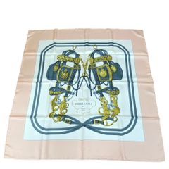 未使用級 HERMES エルメス シルク100% スカーフ カレ90 CHEVAUX DE