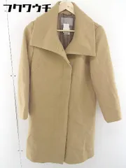 ■ A day in the life UNITED ARROWS ウール 長袖 コート サイズ 40 キャメル レディース  【中古】 【1109070004440】