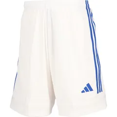 adidas(アディダス) カスタマイズスクアドラ25ショーツ サッカーゲームパンツ (jj2515z-whtblu)、WHT/チームROYBL