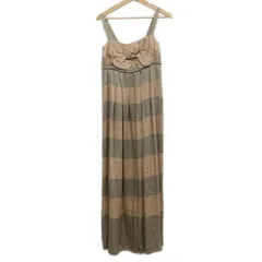 Grace Class(グレースクラス) ワンピース サイズ38 M レディース - ピンクベージュ×グレーベージュ