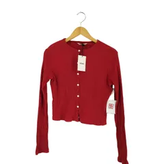 ユーズドフルギ USED古着 {{Oblada}} リブカーディガン RIB CARDIGAN レディース FREE