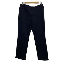 Rose Tiara(ローズティアラ) パンツ サイズ46 XL レディース - ダークネイビー フルレングス/パール/ウエストゴム