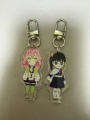 まとめ) 鬼滅の刃 コレクション キーホルダー 甘露寺 蜜璃 栗花落 カナヲ