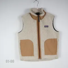 1352 パタゴニアキッズ/フリースベスト/7-8