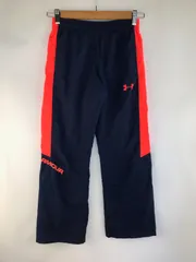 UNDER ARMOUR ジャージパンツ ネイビー×オレンジ YMD 4071202601050010