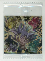 バンダイ 超戦士シールウエハース超/願いを叶える神の龍 超7弾/2671905 孫悟空【SEC】 32