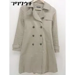 ■ ◎ URBAN RESEARCH ROSSO ロッソ ベルト付 長袖 トレンチ コート サイズS ベージュ レディース  【中古】 【1112080000289】