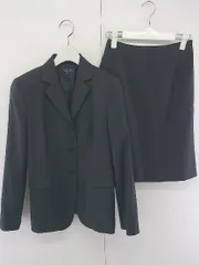 ◇ ASCOT アスコット 3B 東京スタイル ミニ シングル スカート スーツ 上下 セットアップ サイズ7 グレー系 レディース  【中古】 【1203100003776】