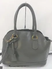 ◇ nano universe The 1st.Floor ナノ ユニバース ショルダー ハンド バッグ グレー系 レディース  【中古】 【1203310010830】