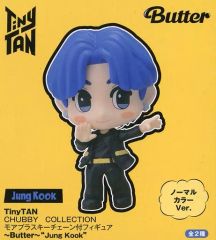 [중고]피규어 정국(BTS/방탄소년단/노멀컬러) [TinyTAN] CHUBBY COLLECTION 모어 플러스키 체인 첨부 피규어~Butter~“Jung Kook”