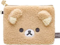 【中古】バッグ リラックマ BASIC RILAKKUMA BOA ITEMS もこもこフラットポーチ 「リラックマ」