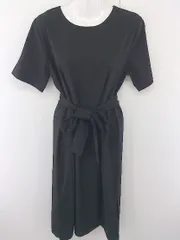 ◇ ◎ titivate ティティベイト タグ付 半袖 ロング ワンピース サイズM ブラック レディース  【中古】 【1205170002185】