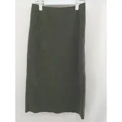◇ BEAUTY & YOUTH ビューティアンドユース UNITED ARROWS 膝下丈 タイト ナロー スカート サイズS カーキ系 レディース  【中古】 【1205270004720】