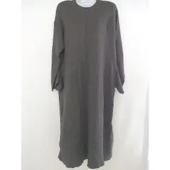 ◇ URBAN RESEARCH DOORS ニット 長袖 膝下丈 ワンピース サイズ ONE ダークブラウン レディース  【中古】 【1205260001937】