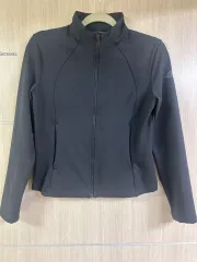 THE NORTH FACE ザノースフェイス ブラック レディース コンピ トレーナー ジップアップ