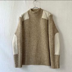 美品 20AW UNDERCOVER タートルネック 切り替え ニット セーター 