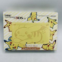 6-203 Newニンテンドー3DS LL ピカチュウ【イエロー】箱付き 美品