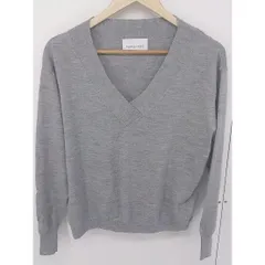 ◇ ADAM ET ROPE アダムエロペ 長袖 ニット セーター サイズ38 グレー レディース  【中古】 【1206070006587】