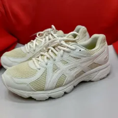 アシックス アイボリー スニーカー 240mm