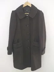 ◇ HusHusH ハッシュアッシュ 長袖 コート サイズ40 ブラウン系 レディース P  【中古】 【1211280002960】