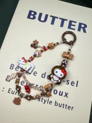 ハローキティ ハンドメイド キーホルダー