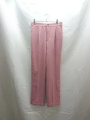 ◇ CIAOPANIC TYPY ウエストゴム　ワンタック　センタープレス　シンプル　薄手 パンツ サイズL ピンク系 レディース E  【1303270009001】